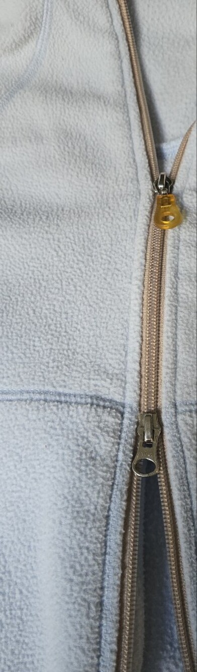 Arizona Jean Company Light Blue Teddy Zip-Up Hoodie - Picture 6 of 7